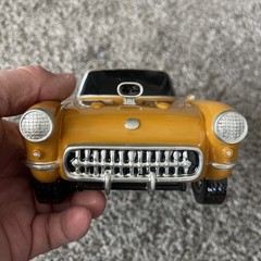 10” solid resin Gasser ‘57Corvette MODEL 57c-104 hot rod car Bronz Hand Painted