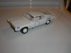 Vintage B 1/25 1969 Ford Torino Cobra Fastback NASCAR Stock Car 4 Parts/Restore