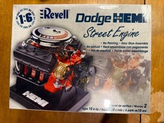 Revell Dodge 426 Hemi Street Engine Die Cast Metal Model 85-1564 Factory Sealed