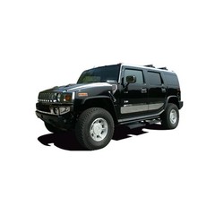 Qaa Is Compatible 2003-2009 Hummer H2 4 Piece Stainless Door Insert Hv43013
