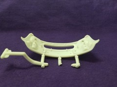 2021 Dodge Charger HELLCAT FRONT BUMPER from 1:25 AMT Model Kit