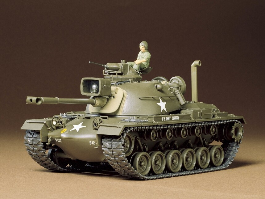 Tamiya 1/35 U.S. M48A3 Patton Tank Plastic Model Kit 35120