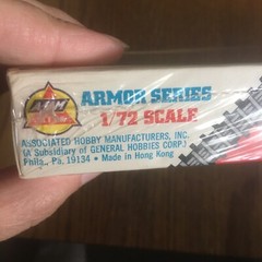 AHM VINTAGE German 8 Ton Half Track Quad. 20 M/m AA Armor Model Kit #552 NEW!