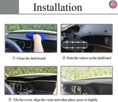 Dash Cover Mat Custom Fit for Dodge B100 B150 B200 B250 B300 B350 B1500 B2500
