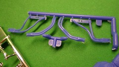 1966 Nova SS 1/25 350 Motor Engine Weiand tunnel ram Intake long tube headers