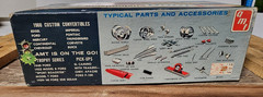 VINTAGE AMT 1960 FORD STARLINER HARDTOP 3 in 1 CUSTOMIZING KIT Rare #139