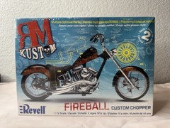 Revell RM Kustom Fireball Custom Chopper 1/12 Model Kit Sealed 85-7319
