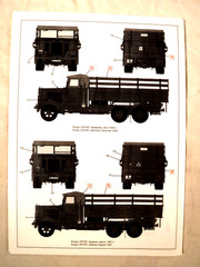 1/35 ICM German Army Truck Krupp L3H163 w/ Soviet 76.2mm F 22 & Cargo Fuel Drums