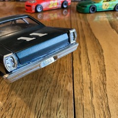Built Model Car , AMT 1965 Galaxie 500 Vintage Style Stock Car
