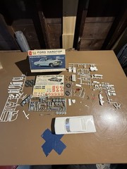 AMT 1964 Ford Galaxie 500XL Hardtop Unassembled Plastic Model Kit