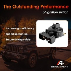 924-869 Ignition Switch, Compatible with 2002-2007 Liberty, 2001-2006 TJ &