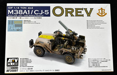 AFV Club 1/35 IDF M38A1 CJ-5 Orev Anti-Tank Missile Vehicle AF35S97 TOW PE – NEW