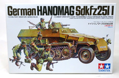 Tamiya 1/35 German Hanomag Sdkfz251/1 Model Kit #35020