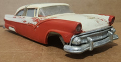 1955 FORD CROWN VICTORIA resin model, BUILT, but in need of restoration