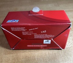 Ferrari 550 Maranello Fia GT Pergusa 2002 RED BULL BBR Models 1/43