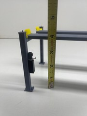 4 Post Lift for Display or Diorama in 1/24th, 1/25th Scale for model car display