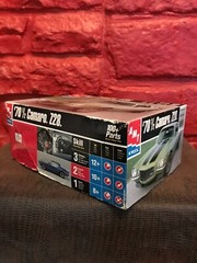 AMT/ERTL 1970-1/2 Camaro Z28 1/25 Scale Model Kit #30086 Unbuilt A3
