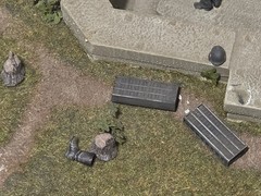 Verlinden 1/35 German Heavy FlaK Gun Emplacement Revetment Diorama Base WWII 239