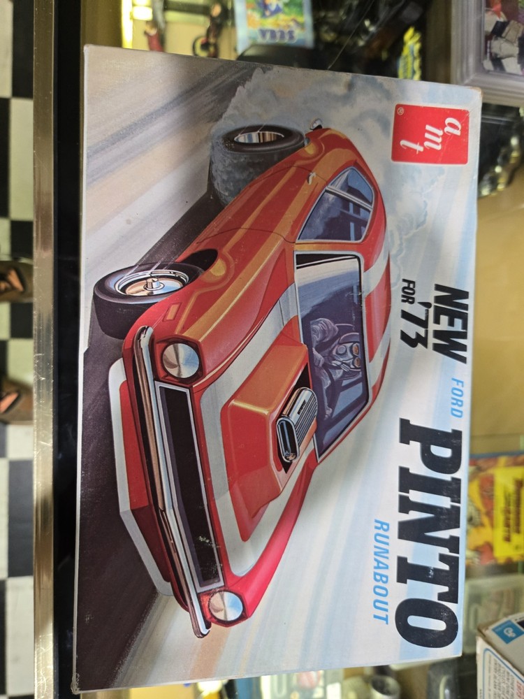 ORIGINAL VINTAGE AMT NEW FORD 1973 PINTO DRAG KIT