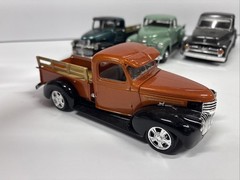 Lot Of 4 BUILT Model Cars NICE Lot#004 Trucks