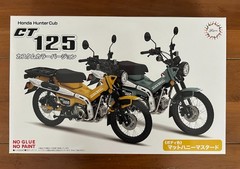 Honda CT125 (Hunter Cub) Mat Honey Mustard/Custom Color 1/12 Fujimi Series No.10