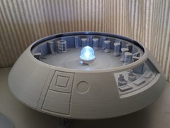 Lost in the Space Jupiter 2 polaris 8 inches model with lights and open gates