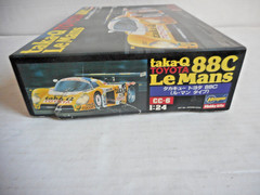 Hasegawa Taka-Q Le Mans Toyota 88C Model Kit Team Tom’s 1/24 MIB Sealed Parts