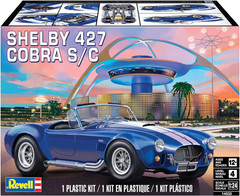 14533 Shelby Cobra 427 S/C 1:24 Scale 104-Piece Skill Level 4 Model Car Building
