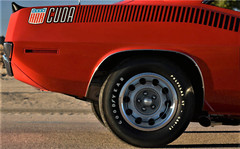 Plymouth Cuda Classic Race Car Custom Built Model 1970 1971 1972