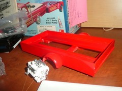 complete rare amt unibody 1962 ford truck kit # k-132-200 missing custom decals