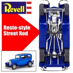 REVELL 14553 1/25 1932 FORD TUDOR SEDAN 2 IN 1 MODEL KIT
