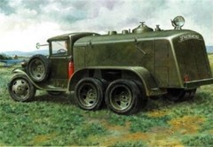 Unimodel 323 – 1/72 BZ-38 Soviet Refueller Gaz-AAA Truck WWII Plastic Kit UM 323