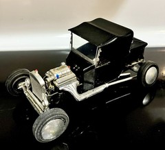 🏁 Built Model Car Kit AMT Vintage 1925 Model “T” Ford Coupe 1/25 🏁