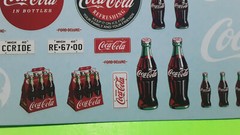 40 Ford Sedan Delivery 1940 1/25 Waterslide Decal Sheet Vintage Coke Coca Cola