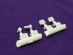 1960 Chevy Nomad Station Wagon FRONT AXLE PINS & RETAINERS for AMT 1:25 Model 60