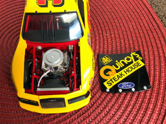 MONOGRAM 1/24 QUINCY’S AK T-BIRD STOCK CAR FACTORY BUILT BOX ART DISPLAY MODEL