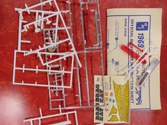 AMT ANNUAL Original 1969 Mercury Cougar Instructions Decals and Parts Y-908