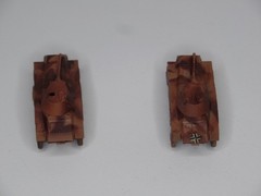 Roco MiniTanks HO Scale 1:87 SdKfz Puma Armored Car 234/2 Custom Painted Tank x7