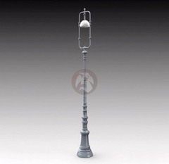 Royal Model 1/35 Antique Street Lamp Forged Metal Ornate Light [Diorama] 792