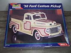 vintage Revell Monogram model kit ’50 Ford Custom Pickup 1/25 scale Z58
