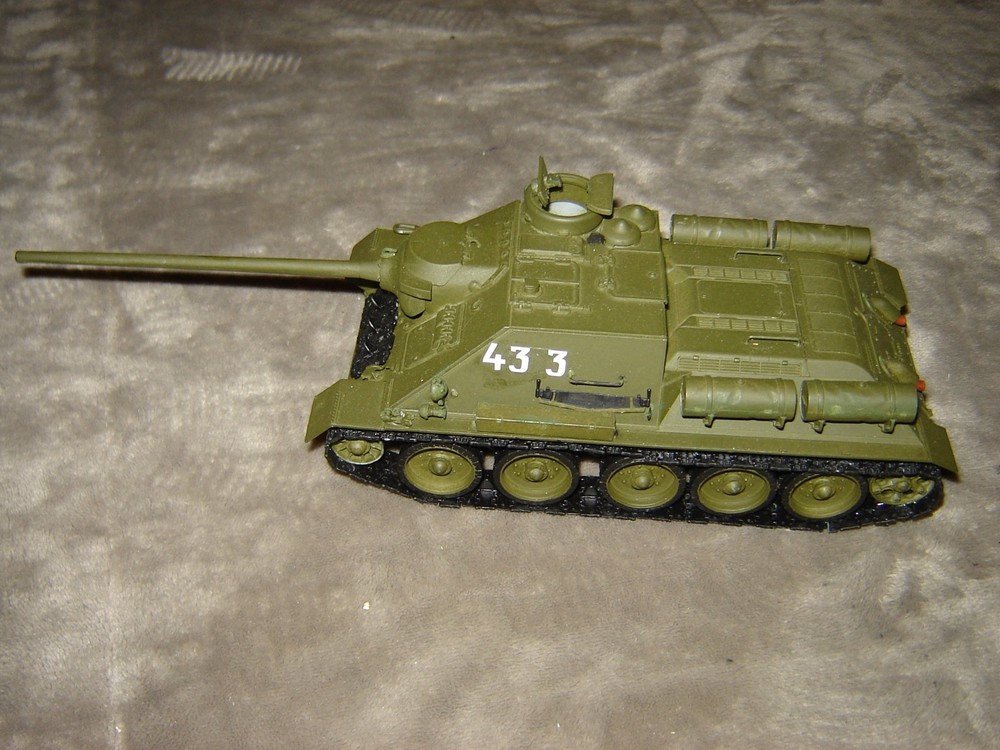 Built 433 Long Barrel Tank 7 inches long Well Built & Painted Ex Cond