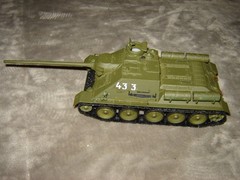Built 433 Long Barrel Tank 7 inches long Well Built & Painted Ex Cond