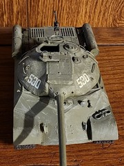 Vintage JS III Stalin Heavy Tank, Berlin WWII 1945, Hand Painted in the USA