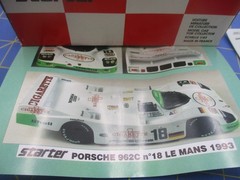 🔥 STARTER Porsche 962 C Cigarette #18 LeMANS 1993 race car 1:43 RESIN KIT