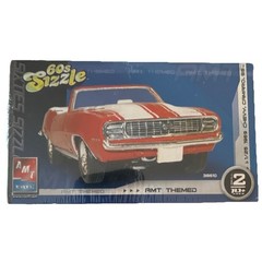 AMT 60’s Sizzle 1969 Chevy Camaro SS 1:25 Plastic Model Kit Skill 2 38610 SEALED