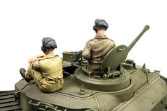 Hobby Fan HF-751 1/35 British Centurion Tank Crew, 2 Figures Set – USA Shipping