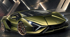 Lamborghini 1:18 Race Car12Classic Concept Custom Built Model24Carousel GREEN