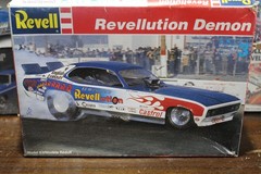Revell Revellution Demon Funny Car Sealed Inside 1/25