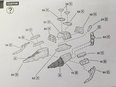 1956 Chevrolet Bel Air SUPERCHARGER for Monogram Revell 1:24 Model Kit 56 Chevy