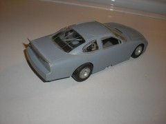 Vintage 1/24 NASCAR Ford Taurus Test Stock Car for Parts or Restore Free SHIP